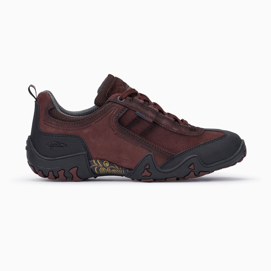 Allrounder FINA-TEX Nubuck Sko 0492537-LQ - Outdoor Sko Dame Svart / Rød